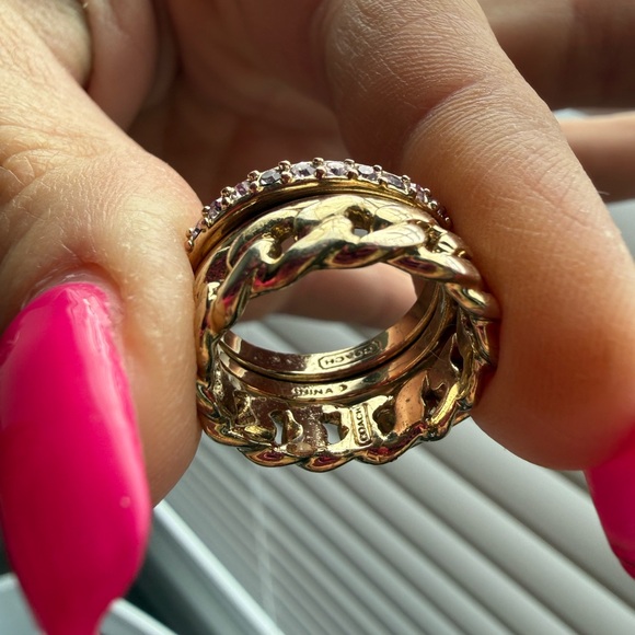 Coach Ring Stack - Picture 4 of 5